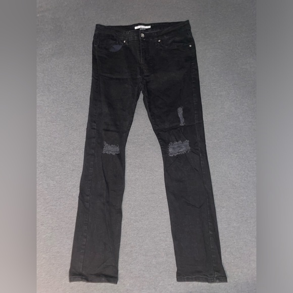 Edgar + Ash | Jeans | Mens Ripped Black Jeans | Poshmark